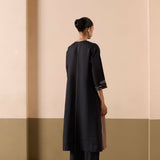 Serif - Black Kurta Set