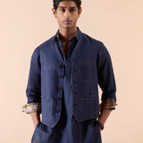 Hallmark - Navy Kurta Set