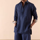 Hallmark - Navy Kurta Set