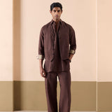 Hallmark - Brown Kurta Set