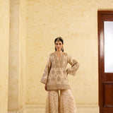 Golden Hour Gharara Set
