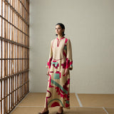 Botan - Dark Beige Kaftan