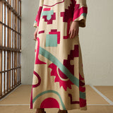 Botan - Dark Beige Kaftan