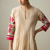 Kiri - Dark Beige Kurta Set-RTS