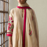 Kiri - Dark Beige Kurta Set-RTS