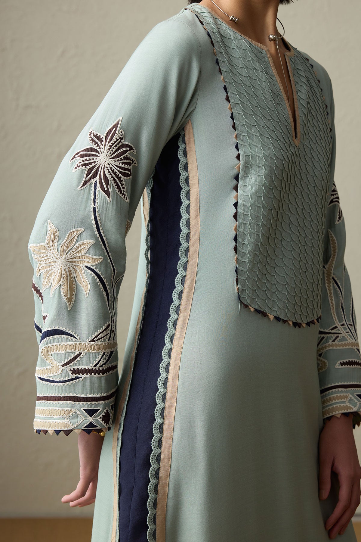 Umi - Sea Green Kaftan