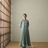 Hinoki - Sea Green Anarkali