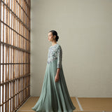 Hinoki - Sea Green Anarkali