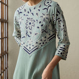 Hinoki - Sea Green Anarkali