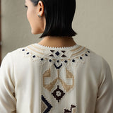 Sora - Ivory Anarkali with Cape Jacket