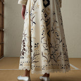 Sora - Ivory Anarkali with Cape Jacket