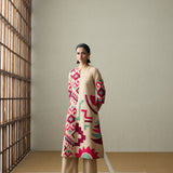 Haru - Dark Beige Kurta Set