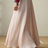 Kado - Baby Pink Anarkali with Waist Coat