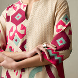 Haru - Dark Beige Kurta Set