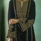 Shabnami Zardozi Kurta Set-Light