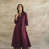 Pin-Tuck and Zari Kurta Set