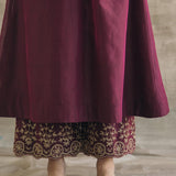 Pin-Tuck and Zari Kurta Set