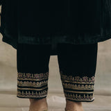 Silk Velvet Mughal Kurta Set