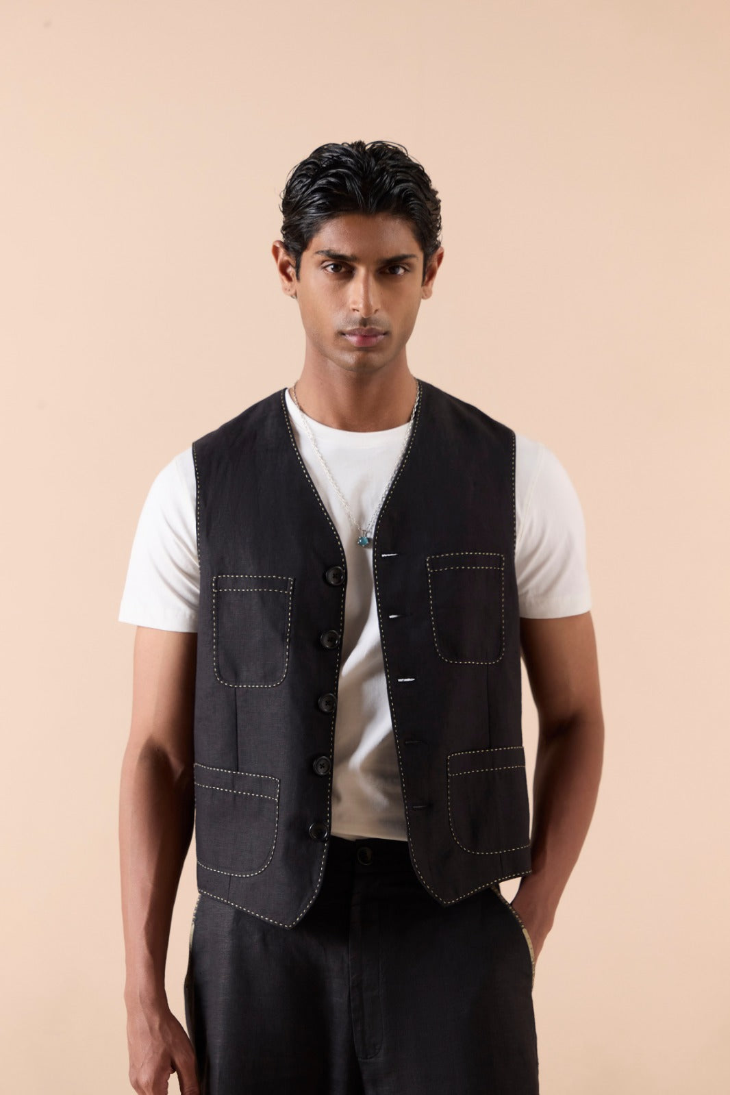 Windsor - Black Gilet