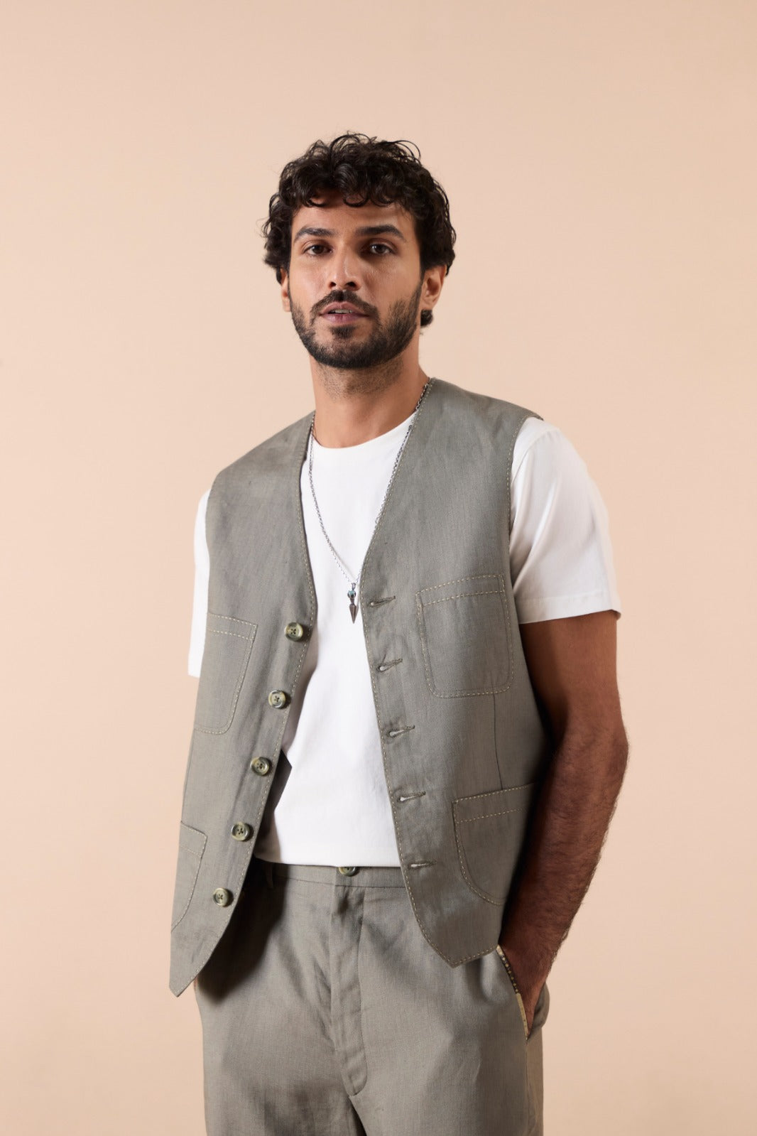 Windsor - Sage Gilet