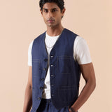 Windsor - Navy Gilet