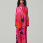 In Bloom Straight Kaftan(Without Scarf)-RTS